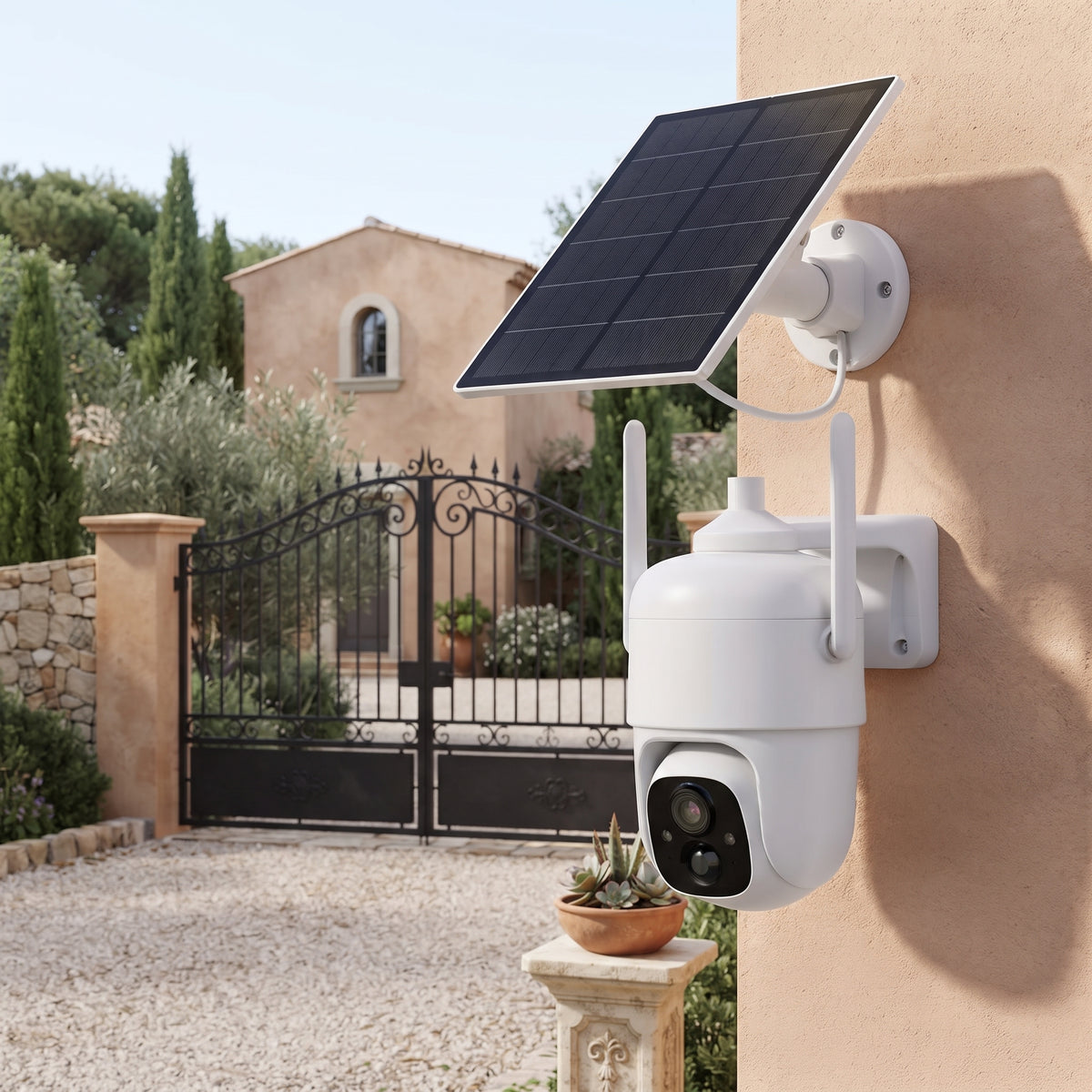 Telecamera di Sicurezza Solare 2K "Visor PT" | Wireless, Visione Notturna e Audio Bidirezionale